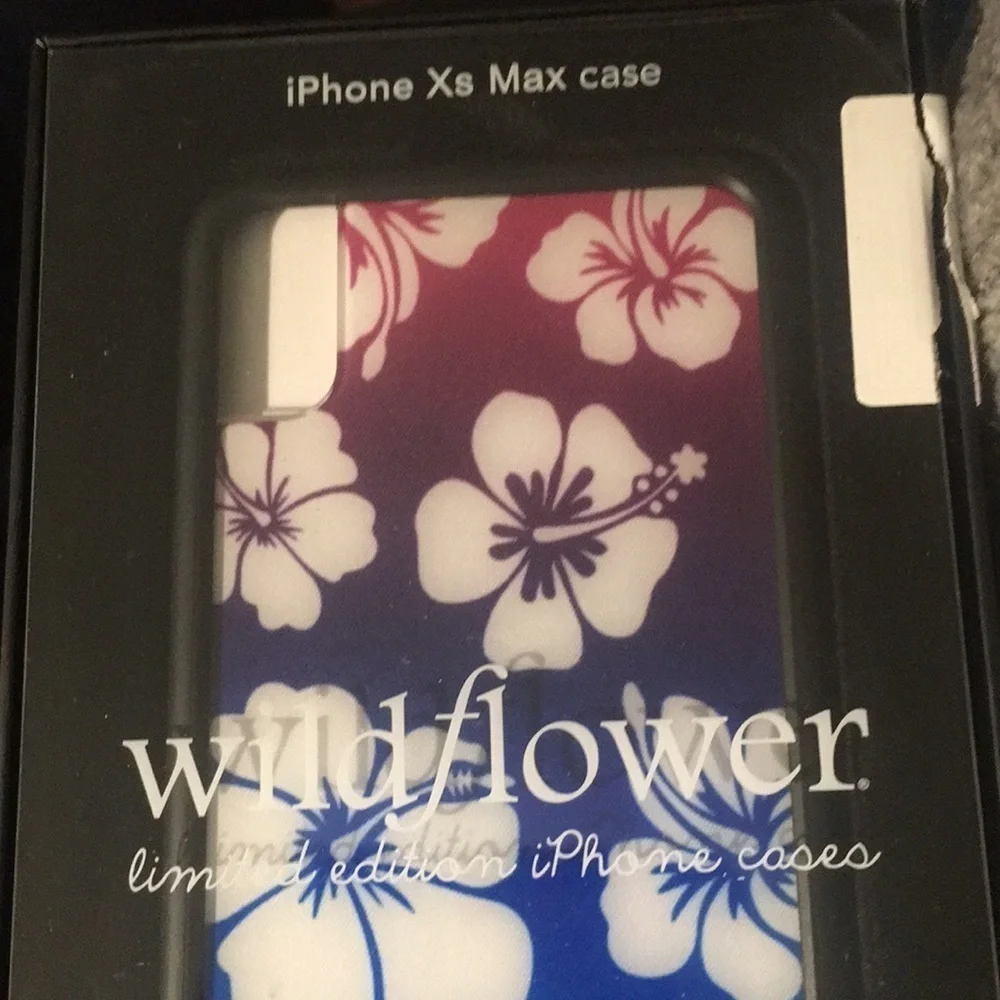 New Wildflower Aloha Hibiscus Tropical Flower iPhone X Max Case